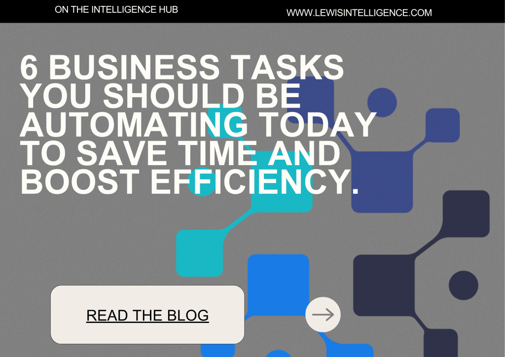 6 Business Tasks You Should Be Automating Today to Save Time and Boost&nbsp;Efficiency