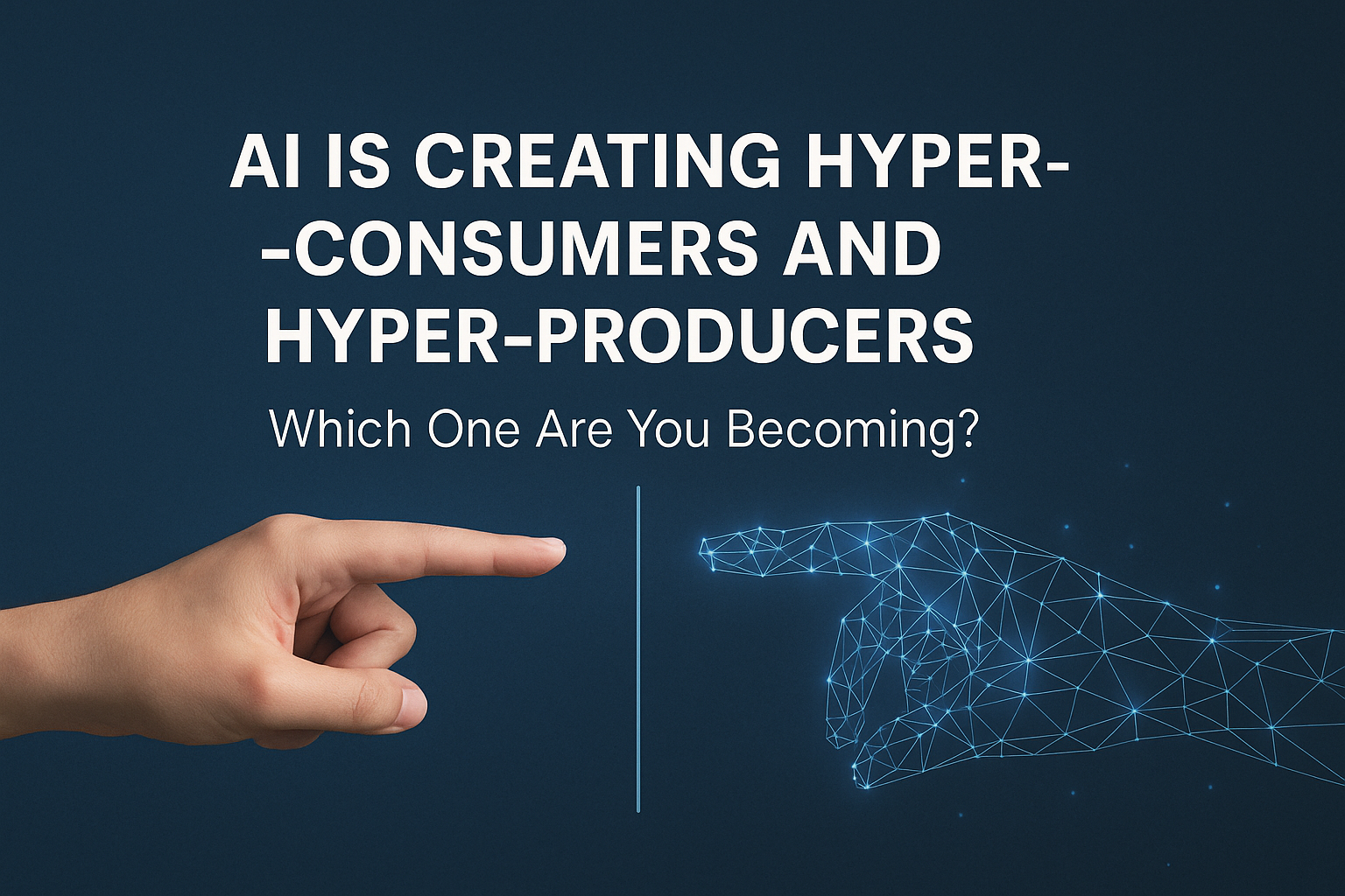 Hyper consumer or hyper producer - which one are you? Image